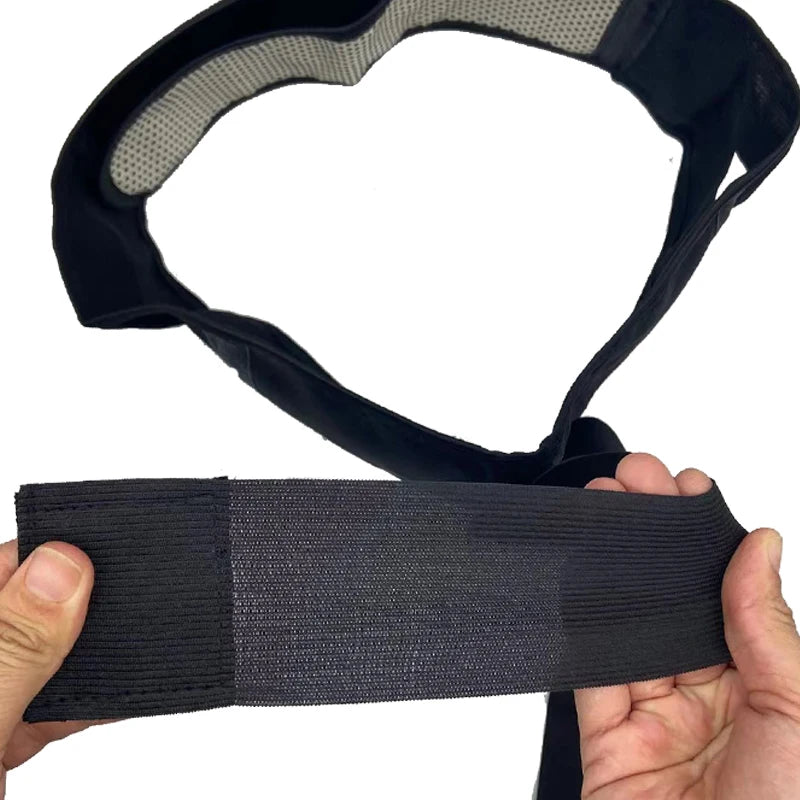 Adjustable Tourmaline Self-Heating Magnetic Therapy Waist Support Belt