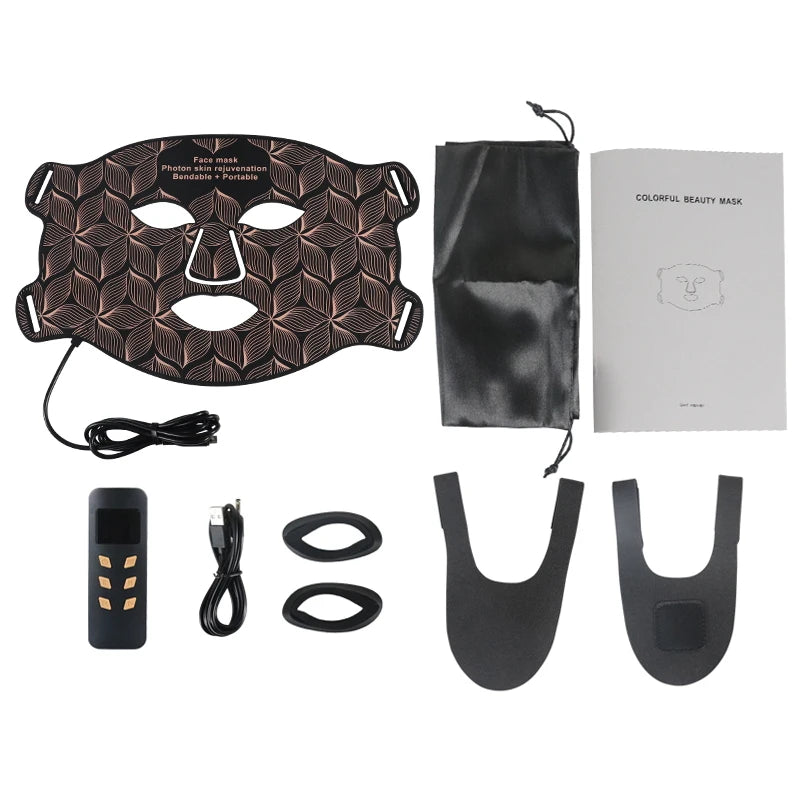 LED Facial Mask with Neck