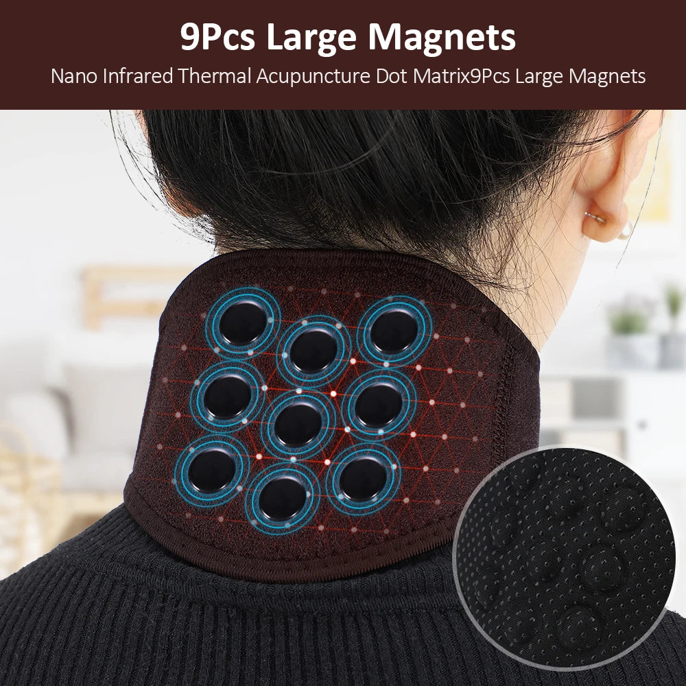 Magnetic Neck Support Brace Heating Treatment Belt