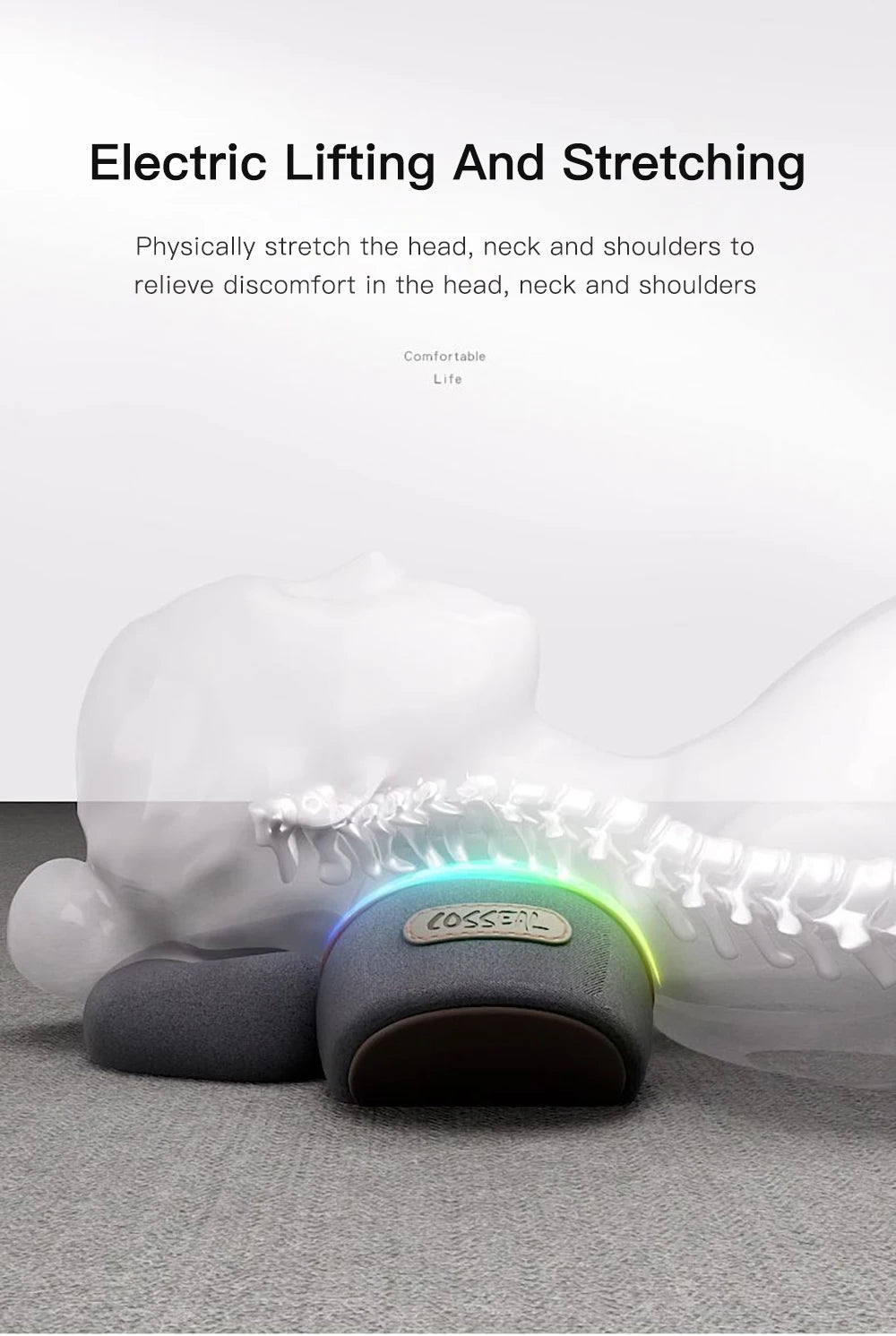 Electric Neck Massager Cervical Pillow