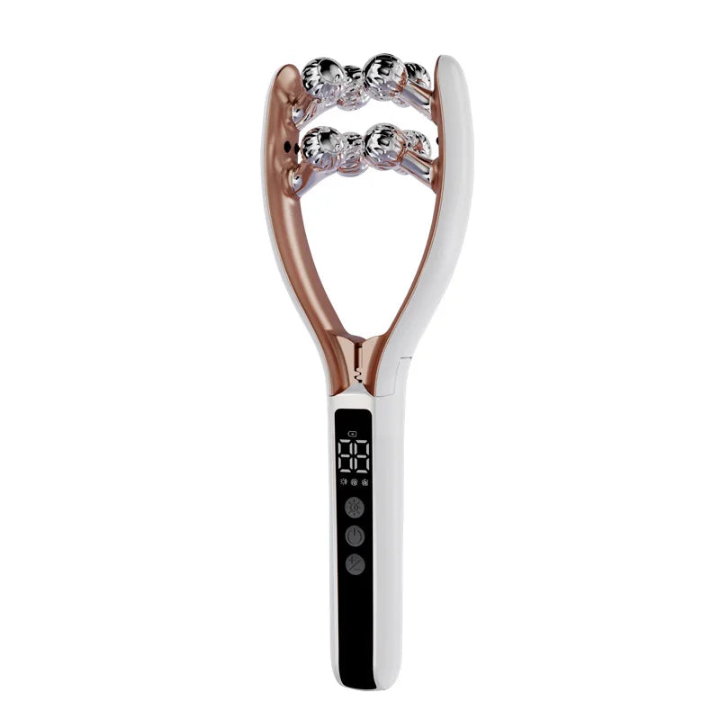 Upgraded Microcurrent Facial Slimming Massager Red-Light-Therapy-for-Face and Neck,Vibrating Facial Massager for Wrinkles
