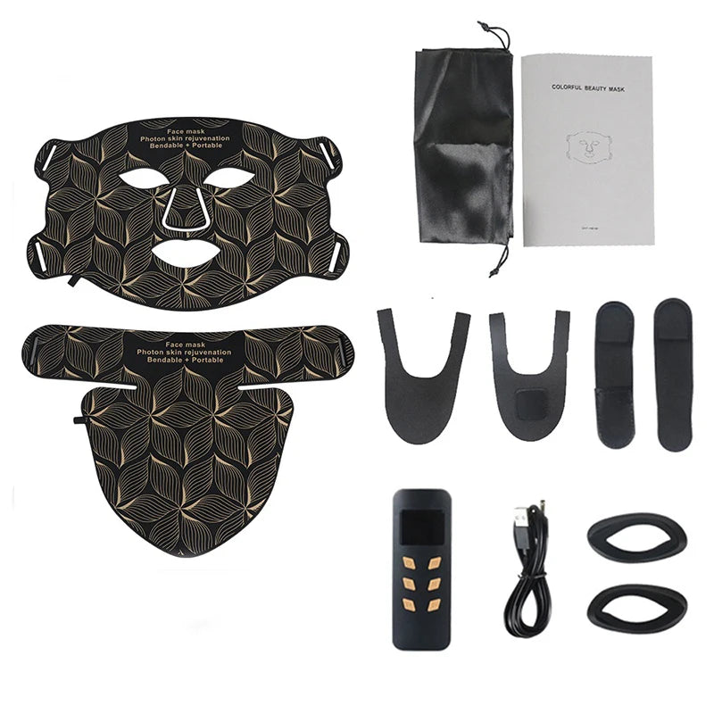 LED Facial Mask with Neck