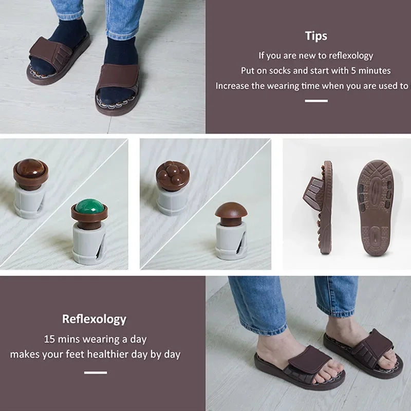 Foot Massager Acupuncture Slippers