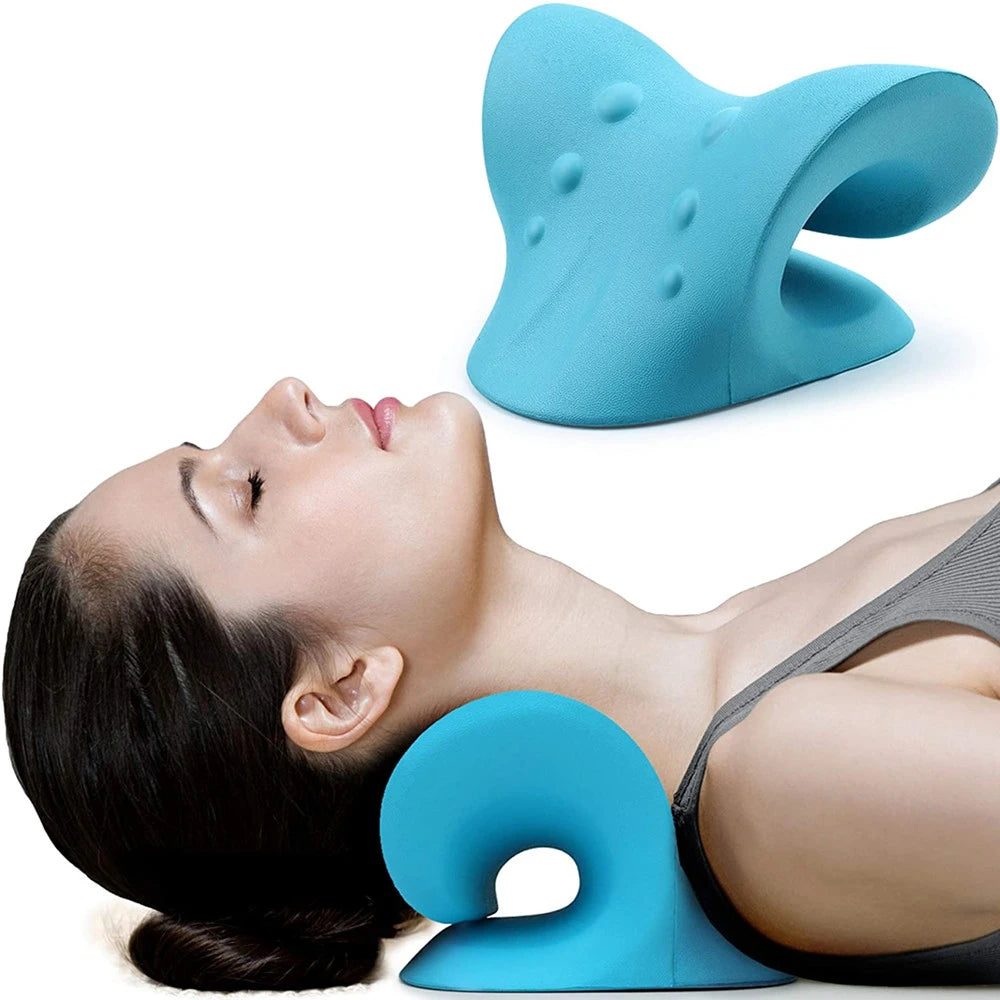 Neck Shoulder Stretcher Cervical Pillow
