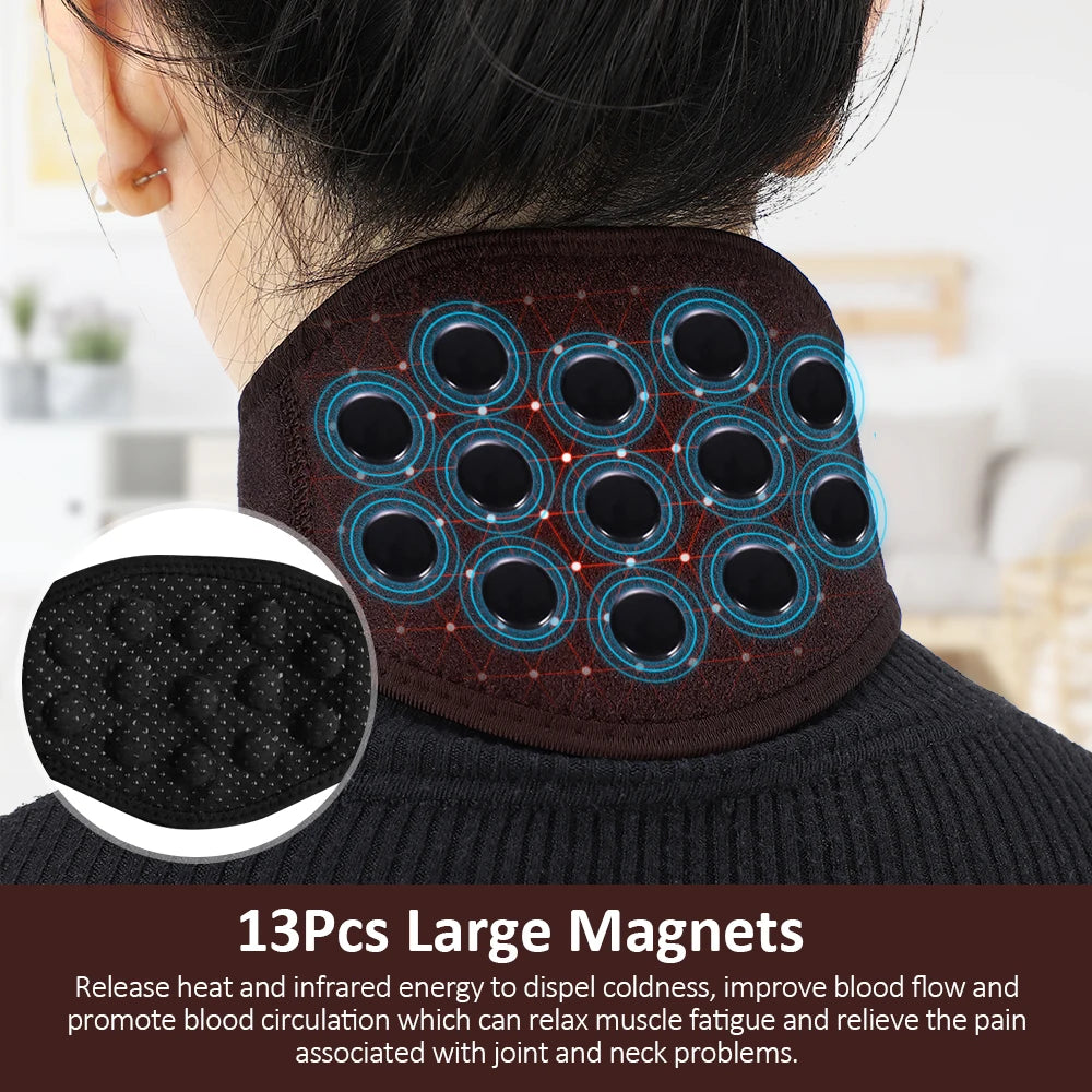 Magnetic Neck Support Brace Heating Treatment Belt