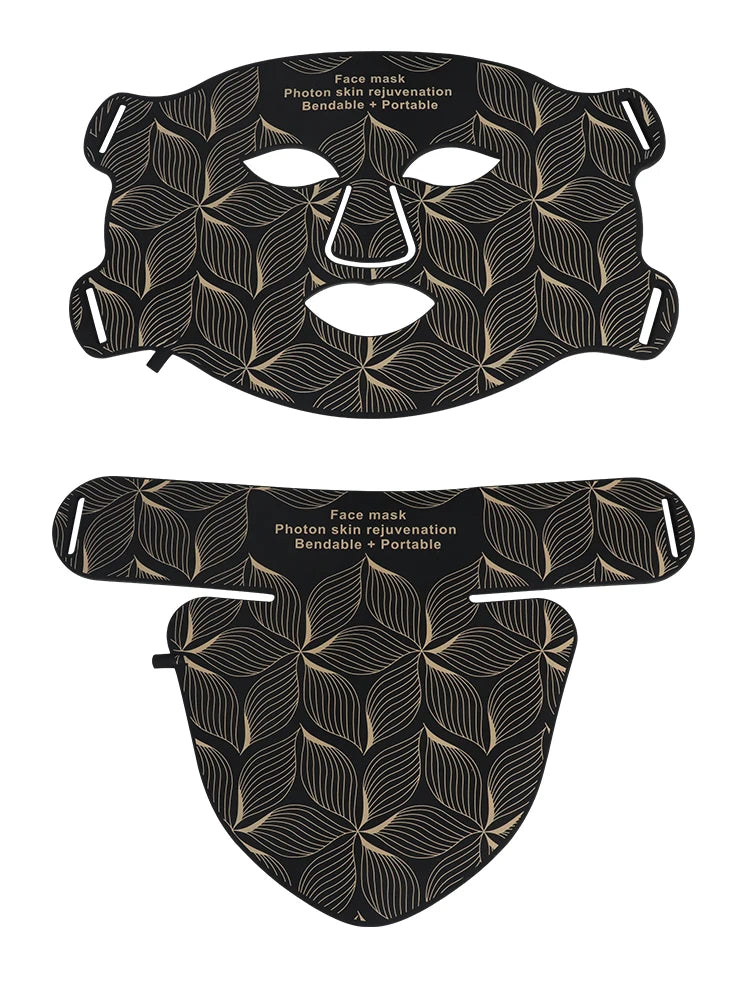 LED Facial Mask with Neck