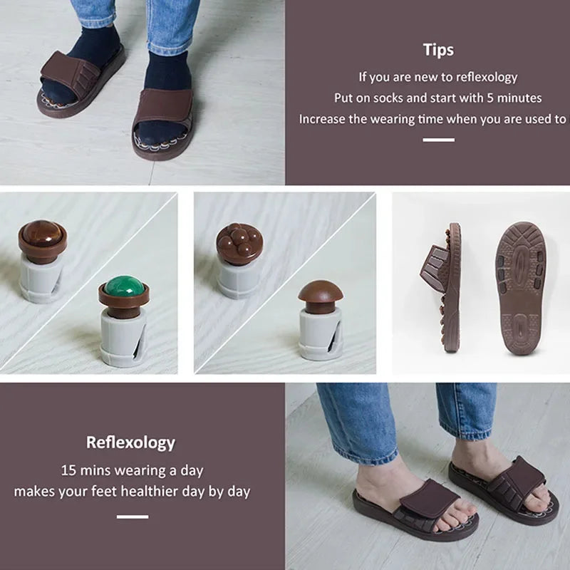 Foot Massager Acupuncture Slippers