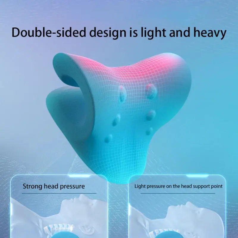Neck Shoulder Stretcher Cervical Pillow