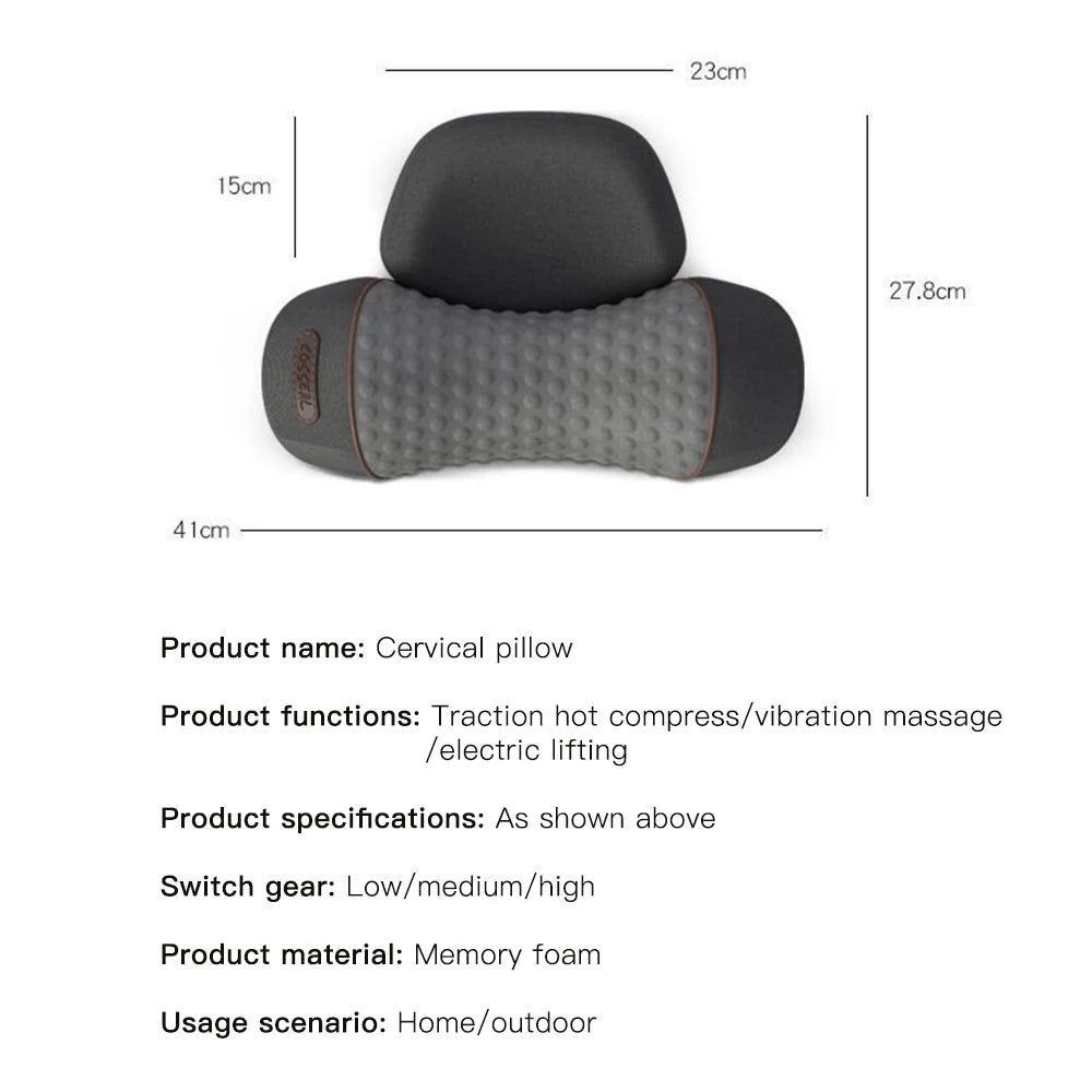 Electric Neck Massager Cervical Pillow