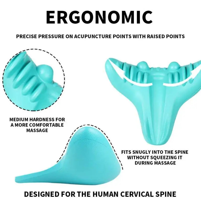 Neck Shoulder Stretcher Cervical Pillow