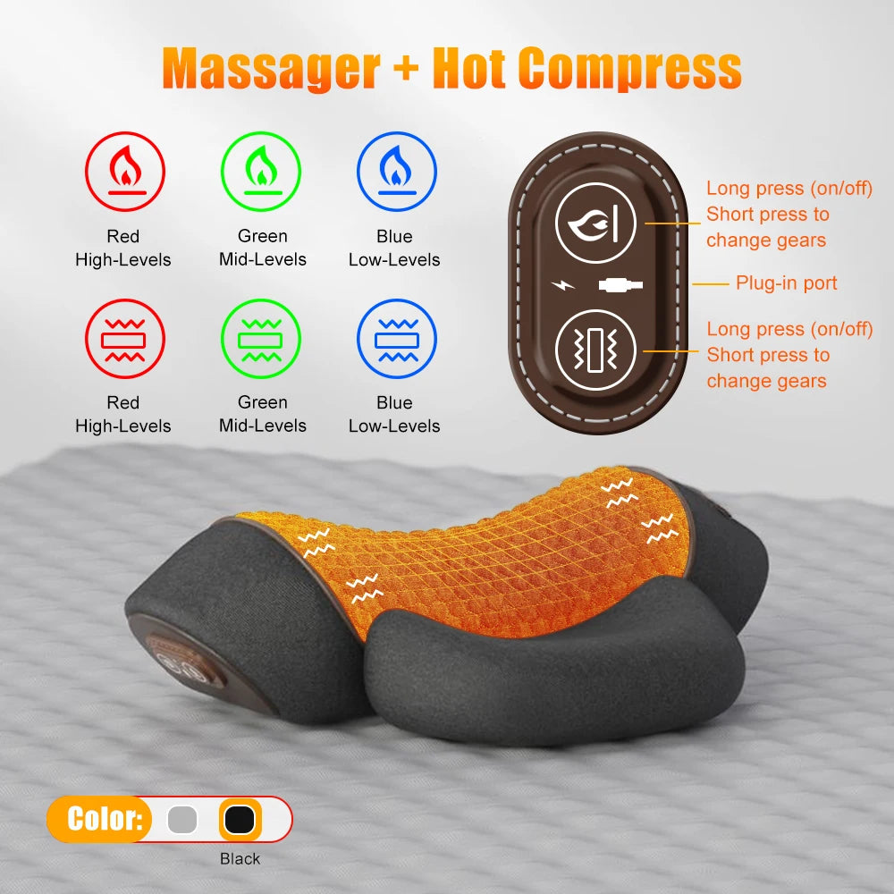 Electric Neck Massager Cervical Pillow